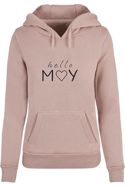 Merchcode Damen Ladies Spring - Hello may Heavy Hoody