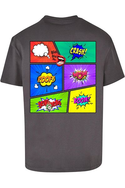 Merchcode Herren Book Comic Heavy Oversized Tee