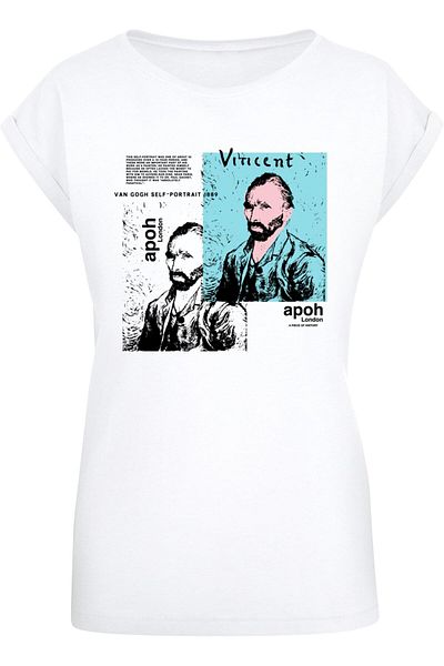 Merchcode Damen Ladies Apoh - Van Gogh Self Portrait T-shirt