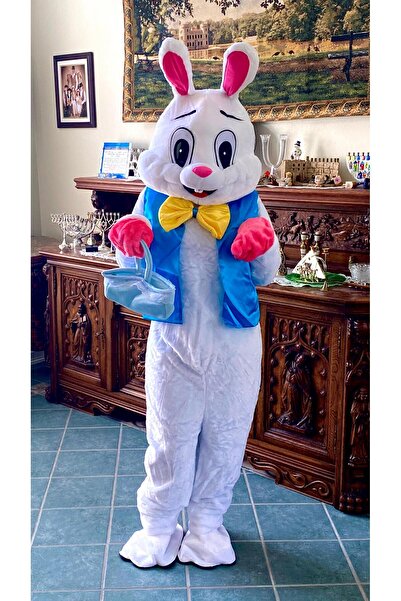 VipDeluXe Paskalya Tavşan Maskot Kostümü