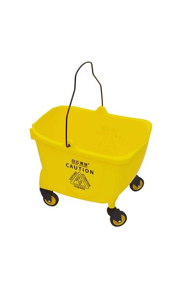 Generic 32L Wheeled Cleaning Trolley with Wringer