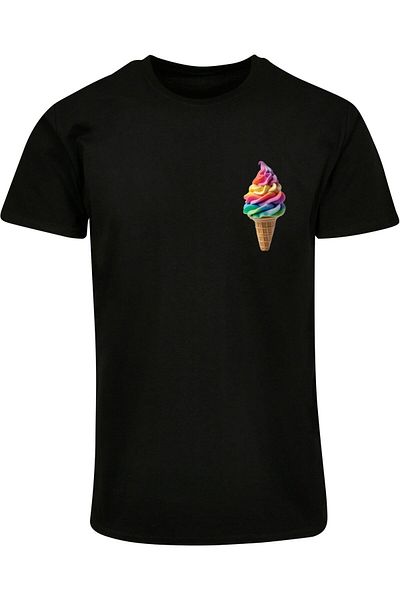 Merchcode Übergroßes T-Shirt mit Pride-Scoops-Schnitt
