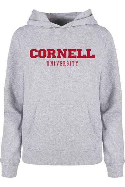 Merchcode Damen Ladies Cornell University - Script Hoody
