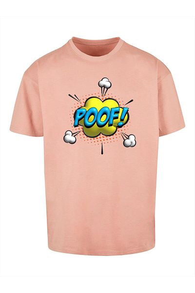 Merchcode Herren Poof Comic Heavy Oversized Tee