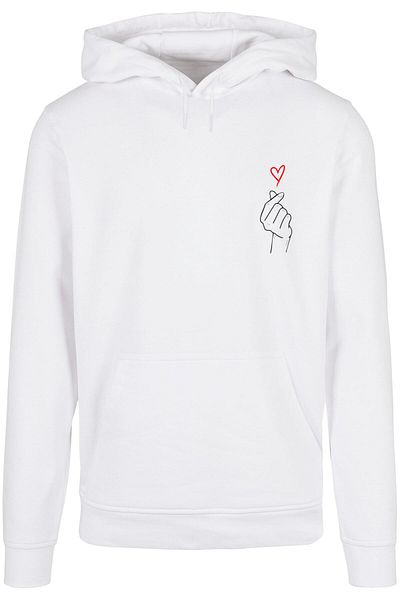Merchcode Herren K Heart Basic Hoody