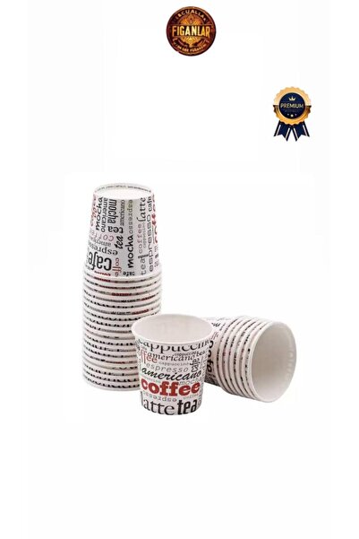 figanlar ambalaj 4 Öz Karton Bardak 250 Adet Mini Boy Kullan At Karton Bardak