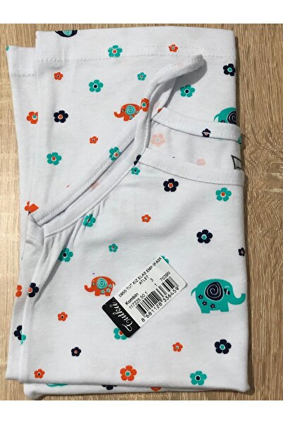 Tutku Kız Çocuk Atlet 1’lİ Paket – %94 Pamuk %6 Elastan – Numara 3 (5-6 Yaş) – Kombin Renk