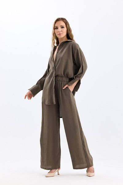 RecordHealing Summer Anti-Sweat Tunic Pants Suit