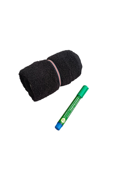 denizlicotton Вишитий спортивний рушник Бавовняний, антибактеріальний, поглинає піт Фітнес-рушник для боксу, тенісу та спорту