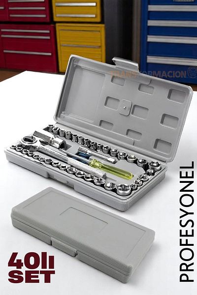 Transformacion Set profesional de prize din anii 40 - Set de reparații cu cuplu durabil și practic 721677