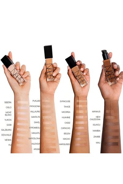 Nars كريم أساس يوفر إشراقة لا مثيل لها لبشرتك بتركيبة سائلة تمنحك إشراقة طبيعية - البنجاب