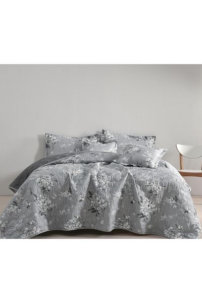 Mark A king-sized summer microfiber double bed sheet that adds beauty and elegance to your room, measuring 230*250cm.