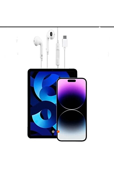Syrox Iphonee 15 Serisi Ve Type-c Girişli Telefonlara Samsung Huwaei Xiaomi Süper Bas Kulaklık