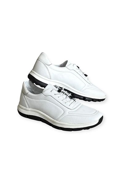 Taşpınar Ayakkabı License 100% Genuine Leather Full Orthopedic Men's Summer Comfortable Daily Sports Walking Shoes 40-44