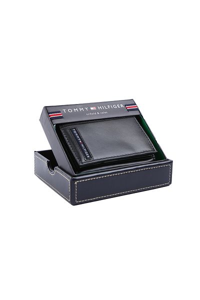 Tommy Hilfiger Men's Wallet 31Tl11X033-Black