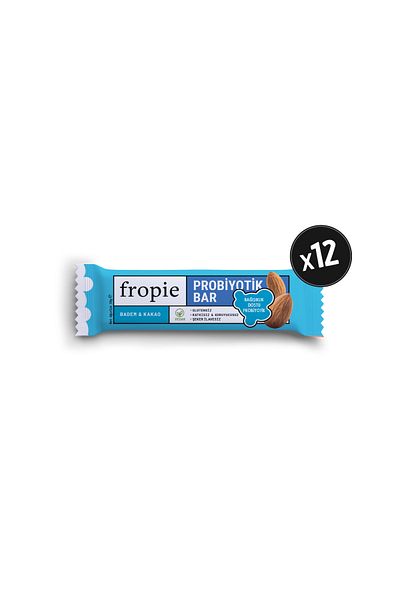 FROPİE Probiotic Fruit Bar - 12 Almonds and Cocoa 35 gr