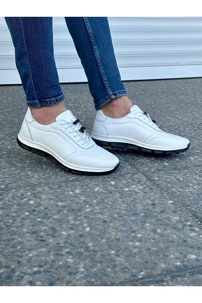Taşpınar Ayakkabı License 100% Genuine Leather Full Orthopedic Men's Summer Comfortable Daily Sports Walking Shoes 40-44