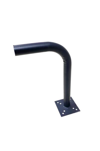 Antenci L Anten Borusu 40cm 40mm Siyah