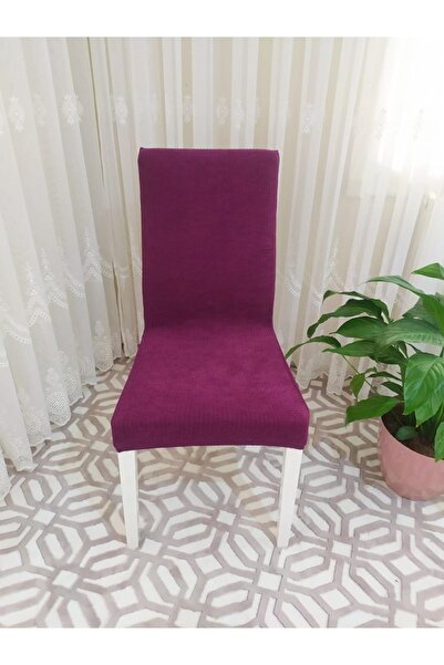 Bright Home likrali sandalye kılıfı, lastikli esnekli sandalye örtüsü pitikar...