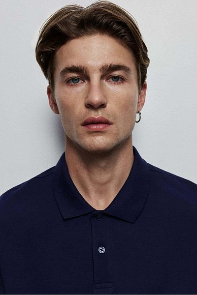 H&M Regular Fit Piqué Polo Shirt