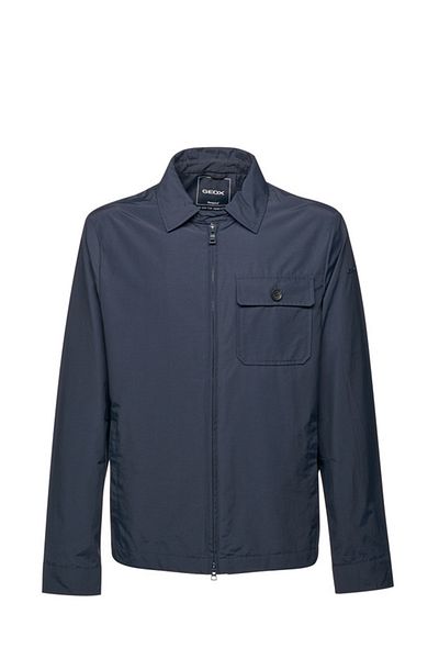 Geox Men's Navy Blue Vincit Jacket M5520Bt3218F1624
