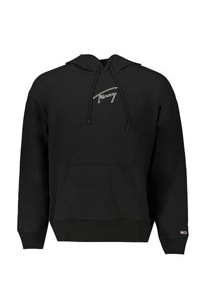 Tommy Jeans Hanorac negru pentru bărbați (Cod model: Dm0dm15796)