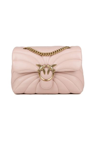 PİNKO Love Puff Schultertasche Leder 30 cm
