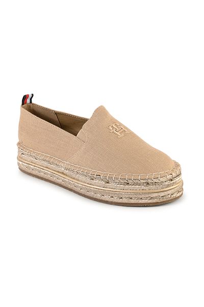 Tommy Hilfiger Fw0Fw 080610 Hd Model Beige Women's Espadrilles