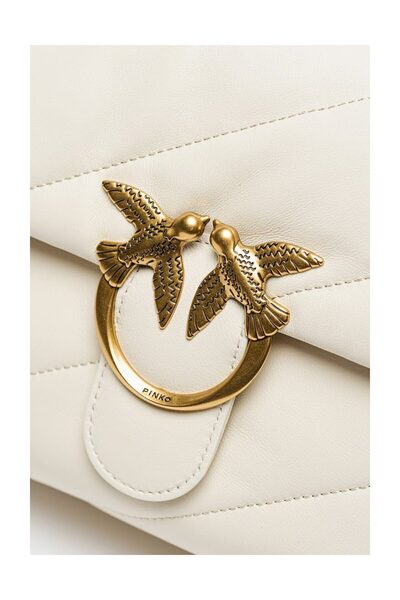 PİNKO Love Umhängetasche Leder 30 cm