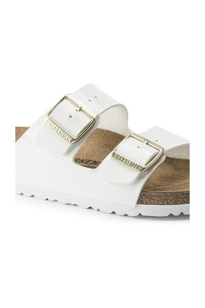 Birkenstock Weiße Arizona Hausschuhe für Damen1005293