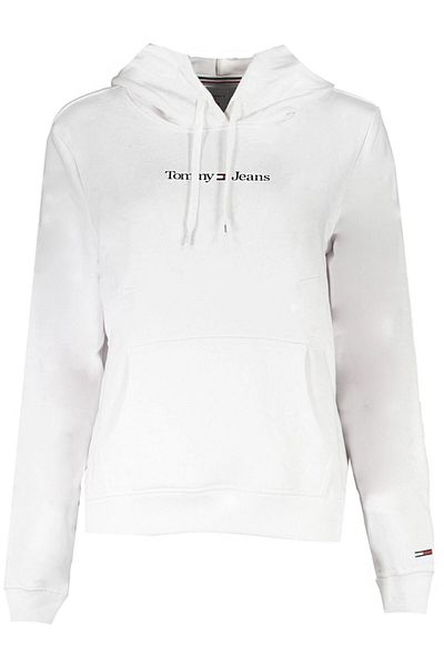 Tommy Jeans Weißes Sweatshirt für Damen (Modellnummer: dw0dw15649)