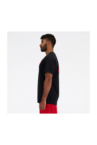 New Balance Sport Essentials Logo T-Shirt - Μαύρο, S/S Top