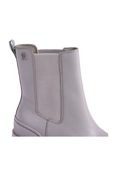 Tommy Hilfiger KOŽENÉ BOTKY NA STŘEDNÍM PATKU, PKB PP W5G