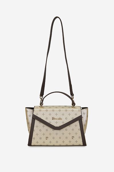 Pierre Cardin Geantă de umăr pentru femei cu monogramă aurie 05pc24k812