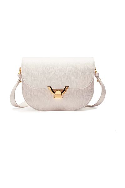 Coccinelle Written Writing Handbag for Women, with Internal Clasp and Logo