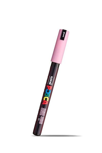 UNİ-BALL Poster Marker Posca Pc-1M 07 Light Pink 6 Pack