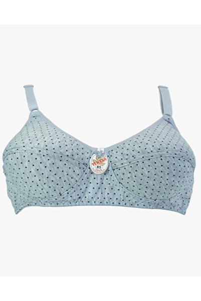 Tektaş (3 Pcs) Combed Hollow Wireless Sponge Patterned Mother Bra