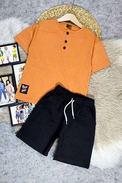 krm kerem bebe New Season Denim Summer Boy's Suit