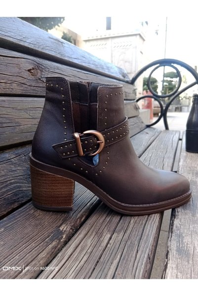 gumushoe Women's Genuine Leather Daily Casual Boots 4403
