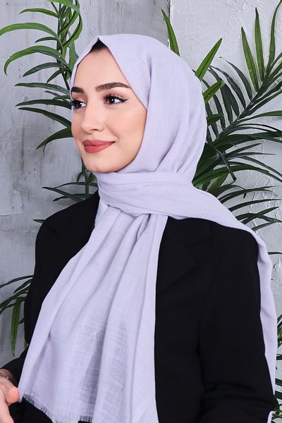 Golden Rose Solid Color Flamed Shawl