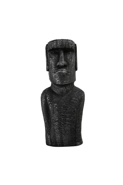 Mudo Home MOAI STATUE GRİ BİBLO 23X18X56CM