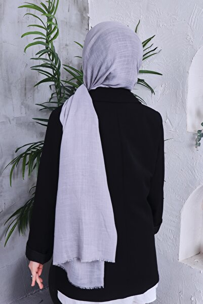 Golden Rose Solid Color Flamed Shawl