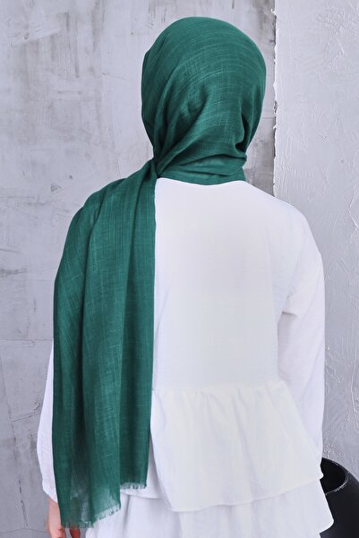 Golden Rose Solid Color Flamed Shawl