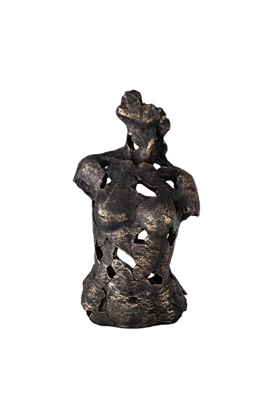 Mudo Home ABSTRACT WOMAN SİYAH BİBLO 12X22X36CM