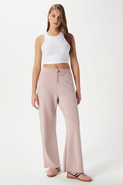 Ritnice Women's Modal Osha Wide Leg Powder Sweatpants 11053