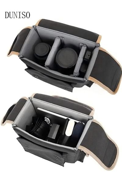 Generic DUNISO Camera Bag Padded Camera Shoulder Bag for Photographers