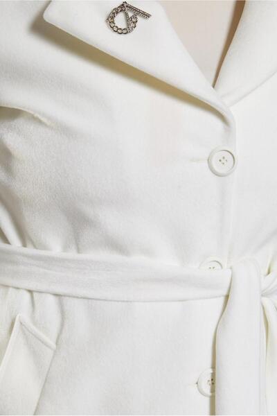 Alvina Поясний пальто з деталями 90558