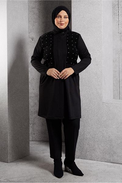 Alvina Plus Size Stoned Gi̇y Çik 20630