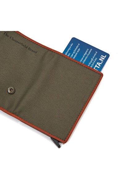 The Chesterfield Brand Delsbo Wallet RFID protection Leather 7.5 cm