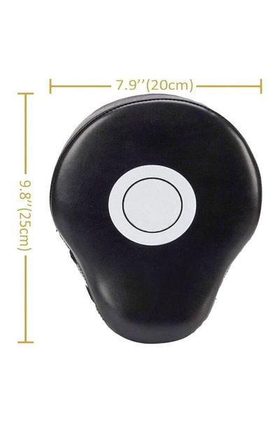 Generic Pu Leather Curved Boxing Gloves, Thickened Lining Design, Boxing Pads, Taekwondo Protective Gear